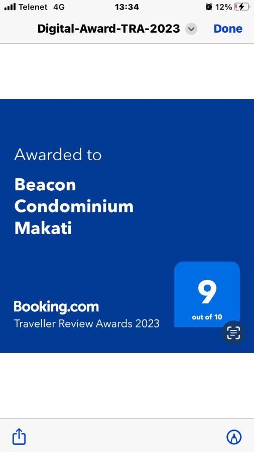 Beacon Makati Condo Free Pool Access Free Wifi 100Mbps & Free Netflix مانيلا المظهر الخارجي الصورة